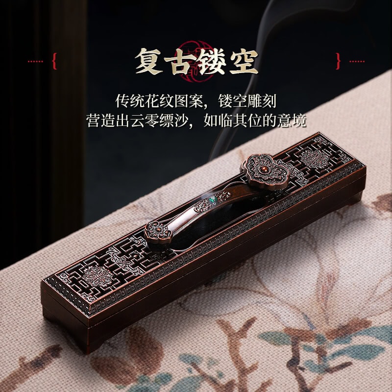 一鹿平安如意復古臥香爐香盒| 一鹿平安如意復古合金臥香爐香盒